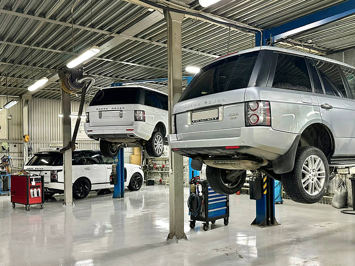 Сервисное обслуживание Land Rover