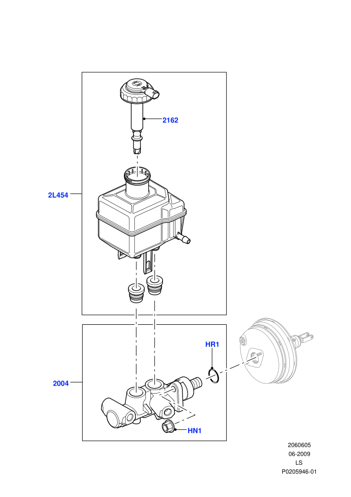 Master Cylinder - Brake System ((V)FROMAA000001)