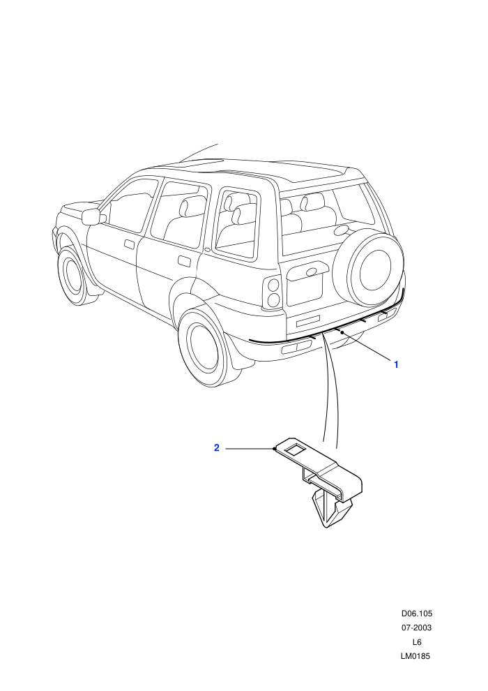 Rear Bumper ((V)FROM4A000001)