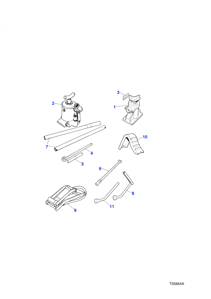 Vehicle Jack & Wheel Chocks
