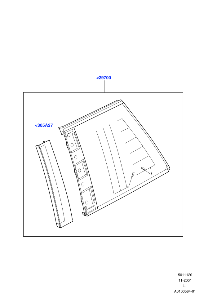 Quarter Windows (Less Armoured)((V)TO9A999999)