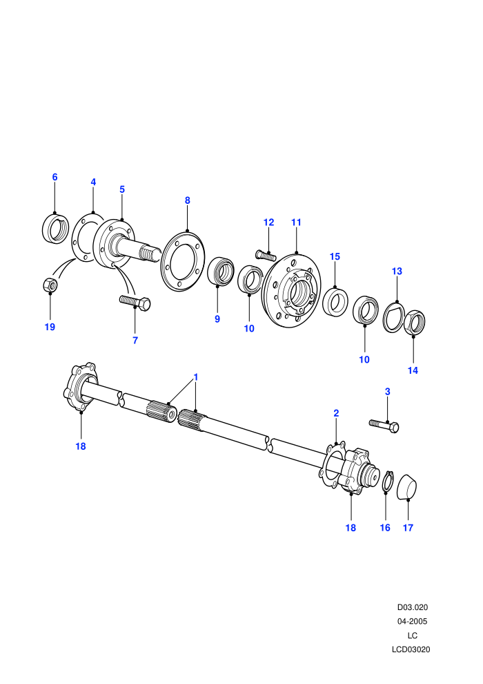Hubs And Driveshafts ((V)FROM7A000001)