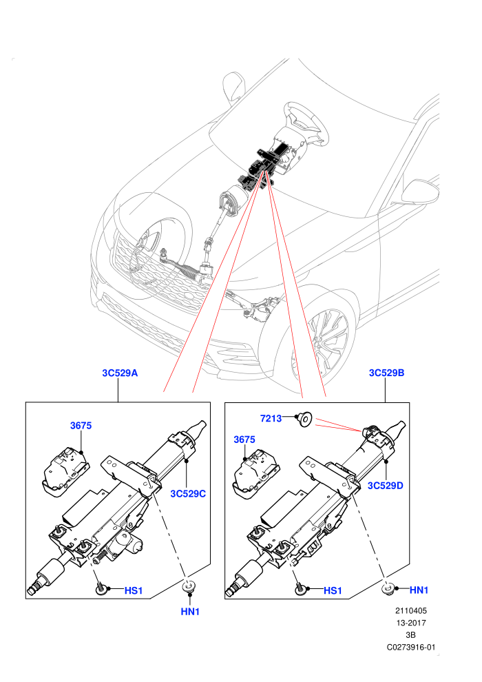 Steering Column (Upper)