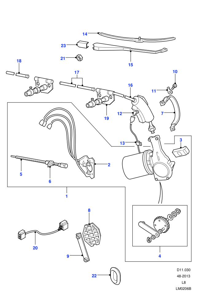 Windscreen Wiper ((V)FROM7A000001)
