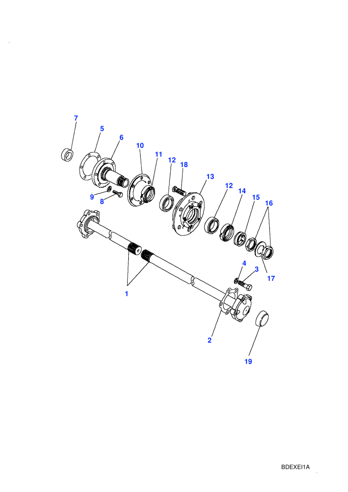 Hubs And Driveshafts (Less Anti-Lock Braking System)((V)TOJA624516)