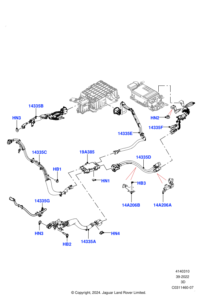 Hybrid Electrical Modules (Electric Engine Battery-MHEV)(MHEV Charging Cables and Fixings,Nitra Plant Build)((V)FROMM2000001)