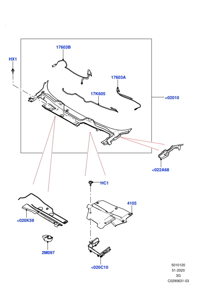 Cowl/Panel And Related Parts (Halewood (UK))