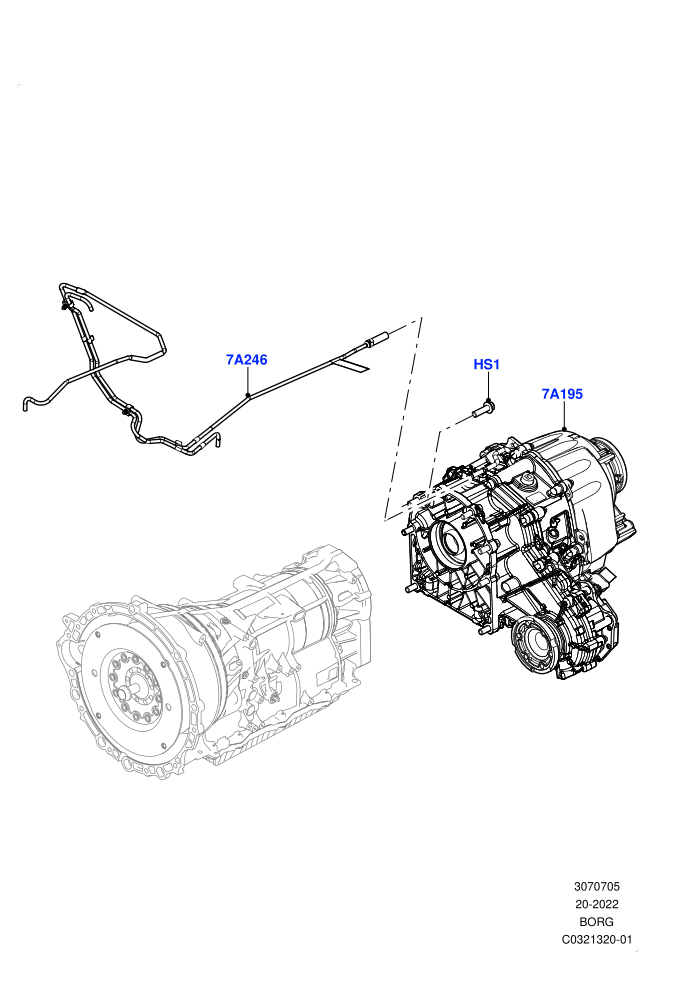 Transfer Drive Case (Nitra Plant Build)((V)FROMM2000001)