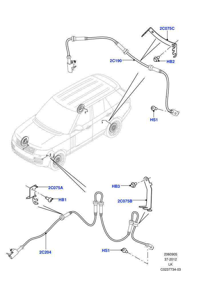 Anti-Lock Braking System (ABS/Speed Sensor)