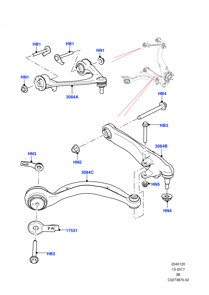 Front Suspension Arms