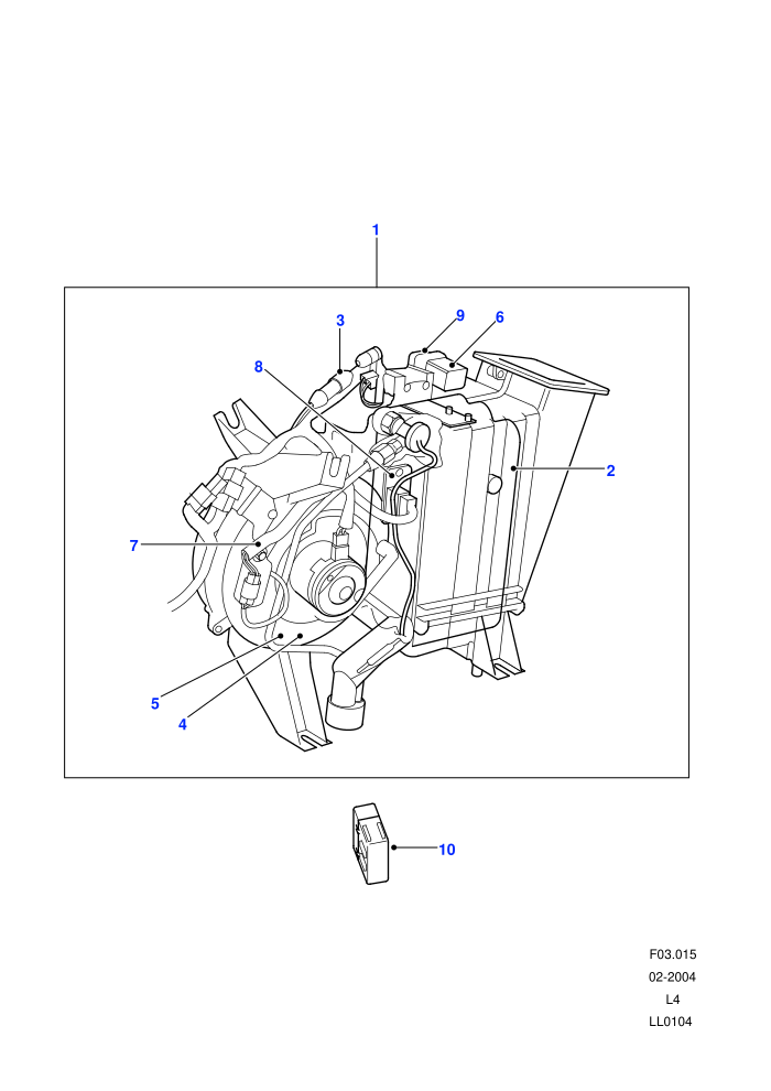 Ancillary Components-Rear Air-Con (With Rear Air Conditioning)