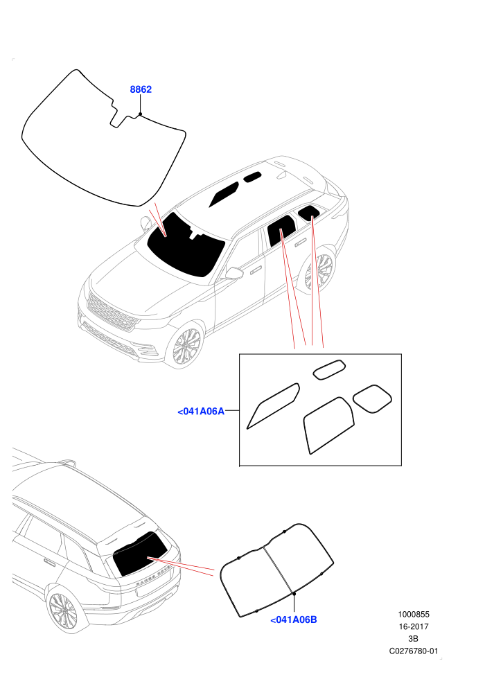 Touring Accessories (Sun Blinds)