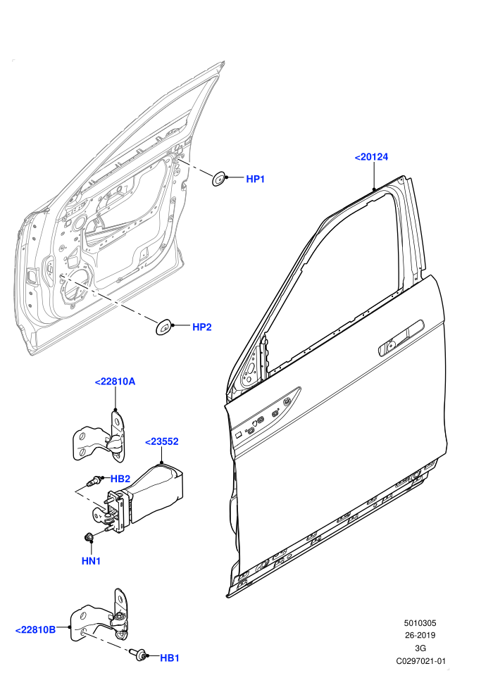 Front Doors, Hinges & Weatherstrips (Changsu (China))(Door And Fixings)