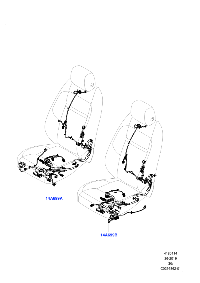 Wiring - Seats (Changsu (China))