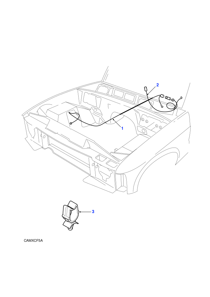 Harness-Brake Pad Wear
