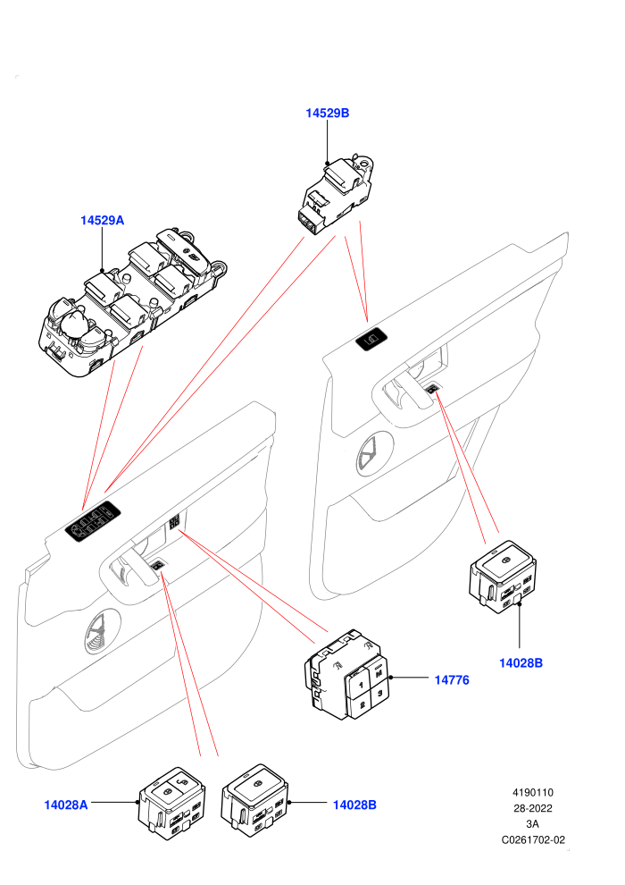 Switches (Changsu (China))(Door)((V)TOKG446856 (V)FROMFG000001)