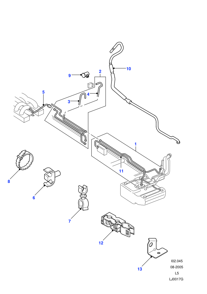 Fuel Pipes (With Petrol Engines)