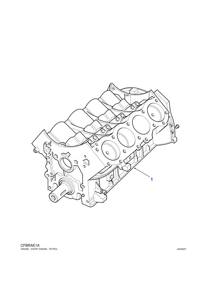 Engine Short (V8)
