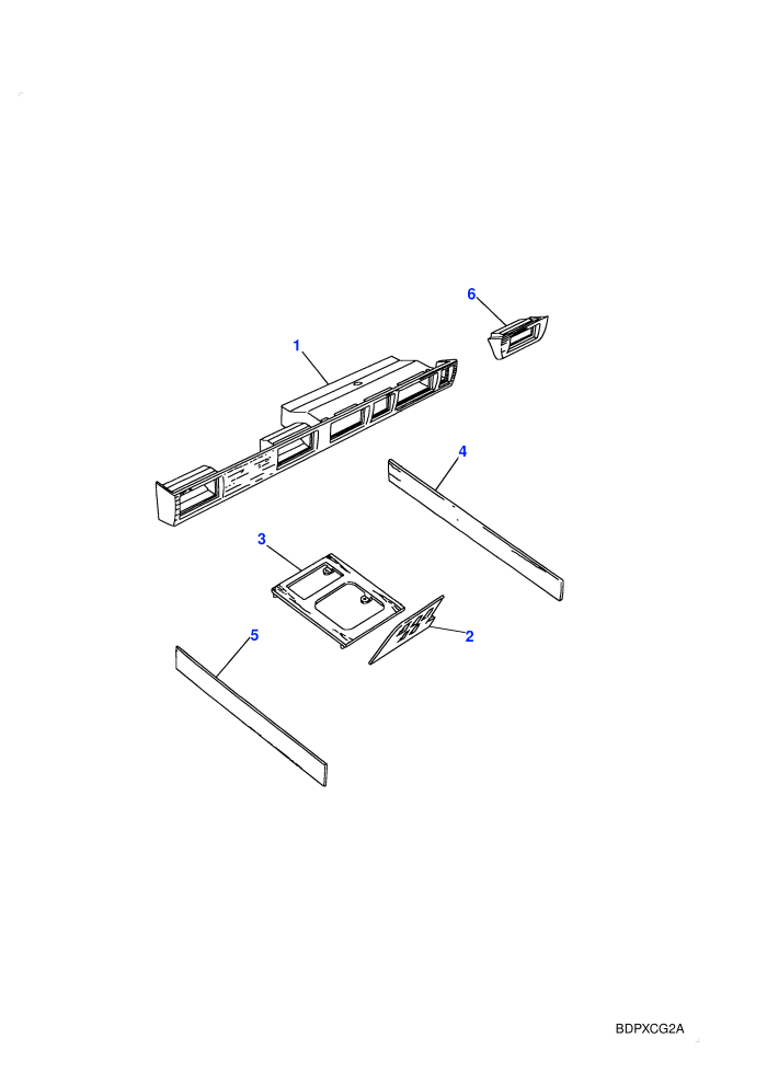 Wood Trim - Burr Walnut (108 (2743mm) Wheelbase)((V)TOMA647645)