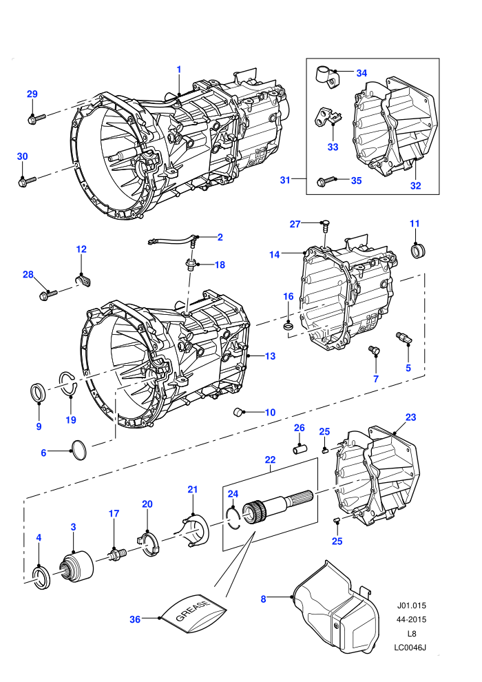 Manual Transaxle And Case ((V)FROM7A000001)