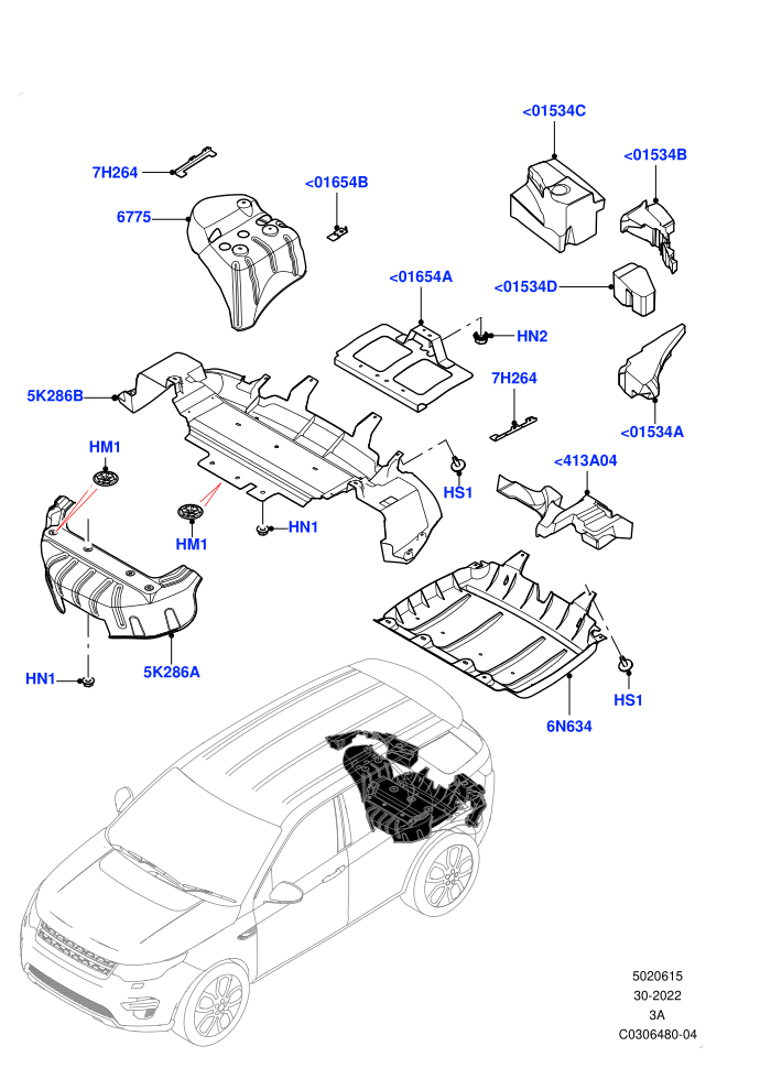 Splash And Heat Shields (Changsu (China))(Body,Rear Section)((V)FROMKG446857)