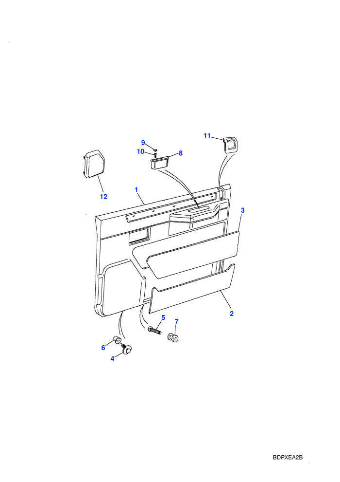 Front Door Casing (4 Door Station Wagon)((V)FROMMA647646)