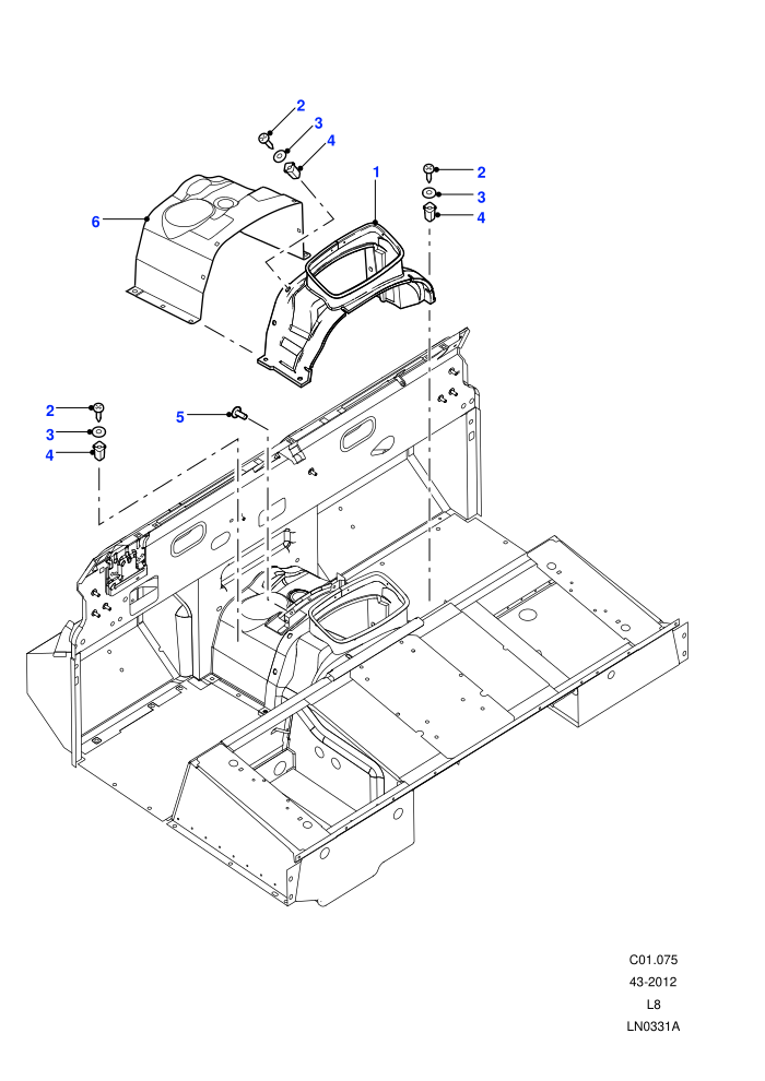 Diaphragm & Tunnel Panels ((V)FROM7A000001)