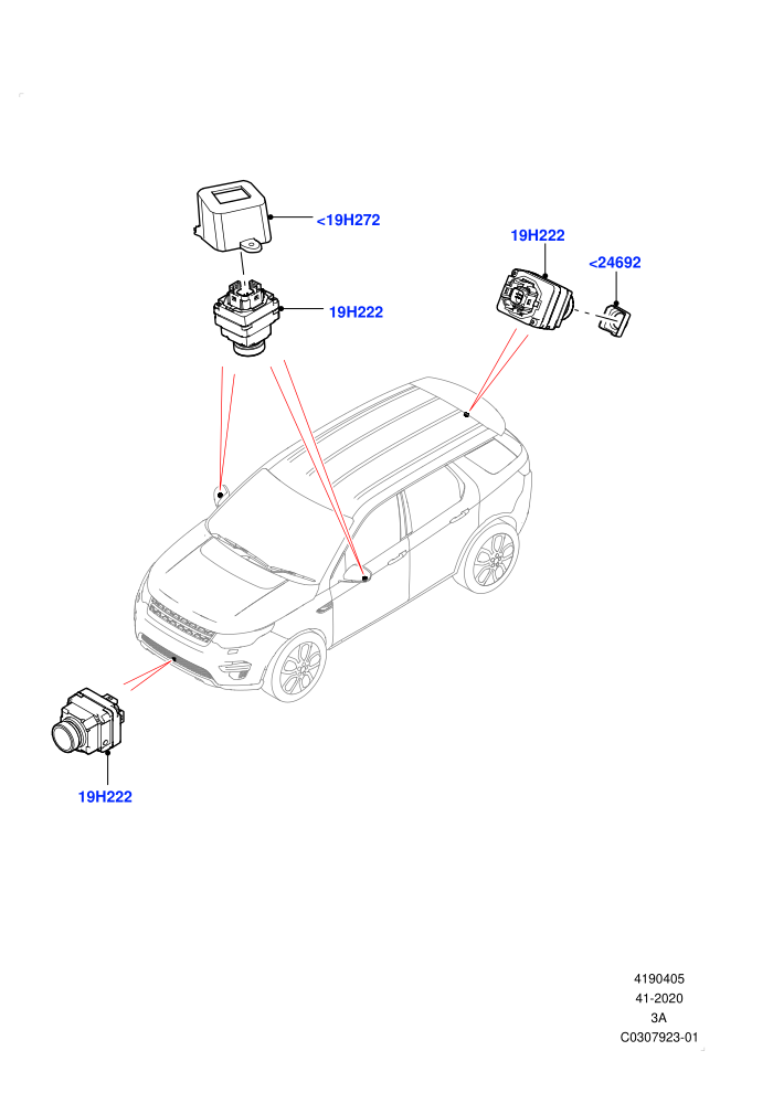 Camera Equipment (3D Surround Camera,Halewood (UK),Surround Camera Sys+Water Wade Aid,Surround Camera System)((V)FROMMH000001)