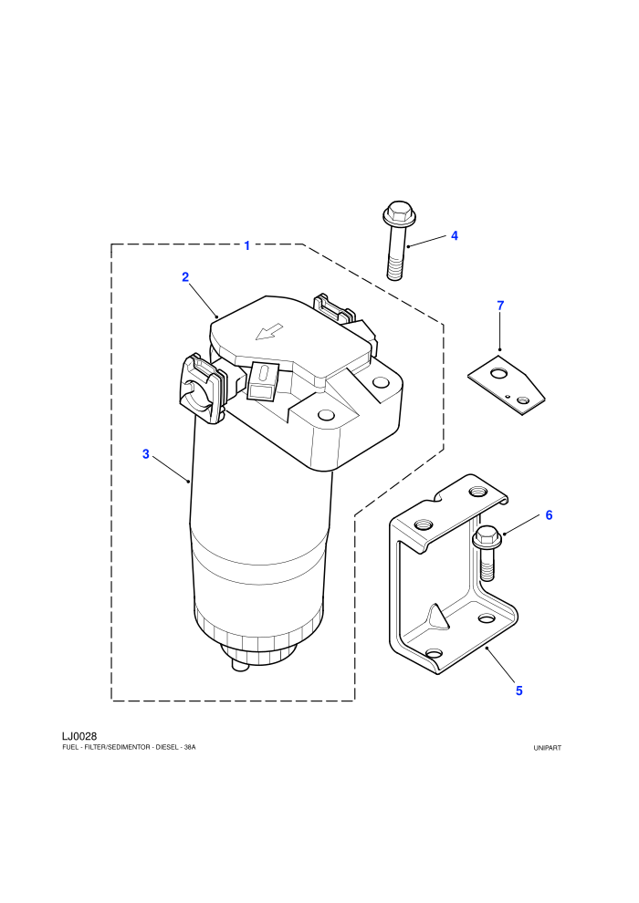 Filter And Sedimentor (With Diesel Engines)