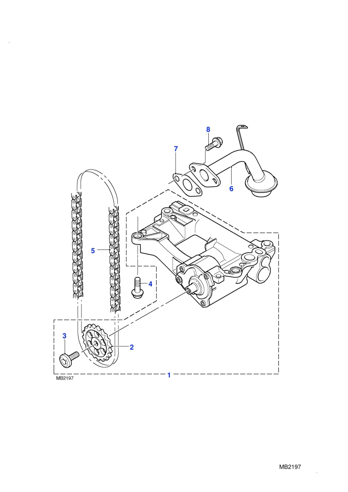 Oil Pump (M47 2.0L I4 16V Diesel)