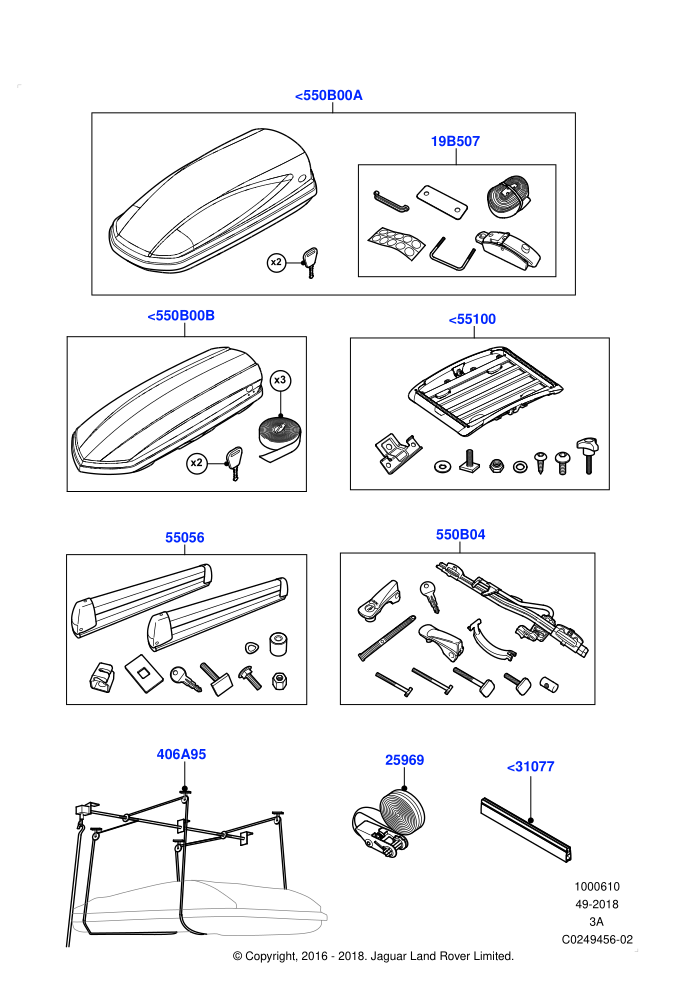 Carriers & Boxes (Halewood (UK))(Accessory,Roof Carriers)