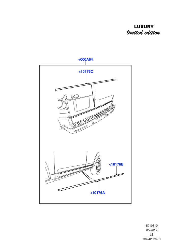 Body Mouldings ((V)FROMCA000001)