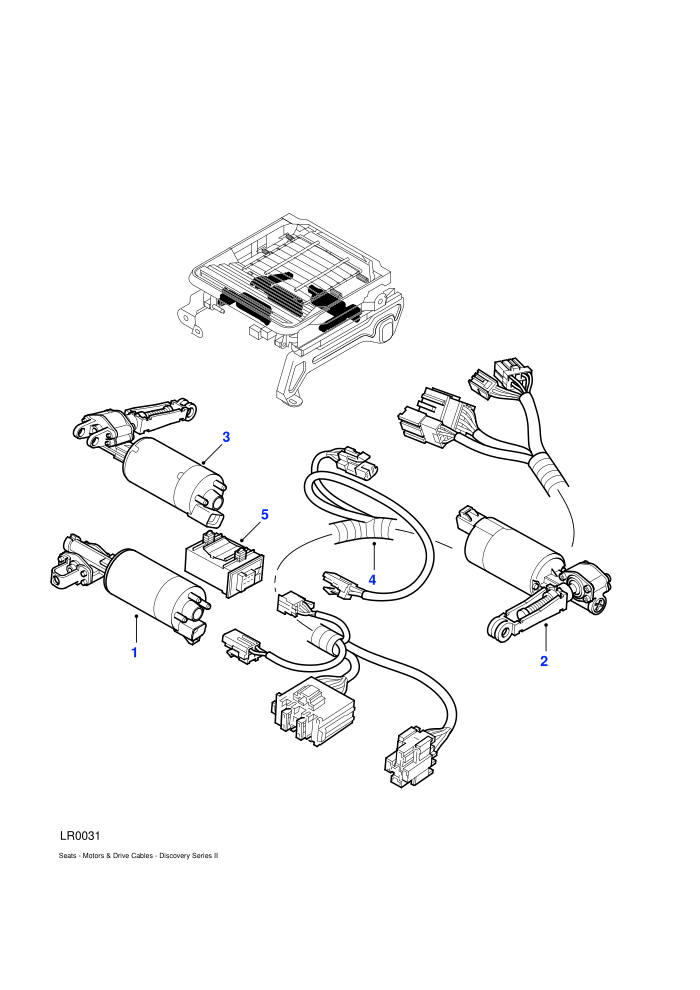 Front-Motors & Drive Cables