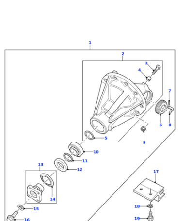 LR017552 - Land Rover Shield