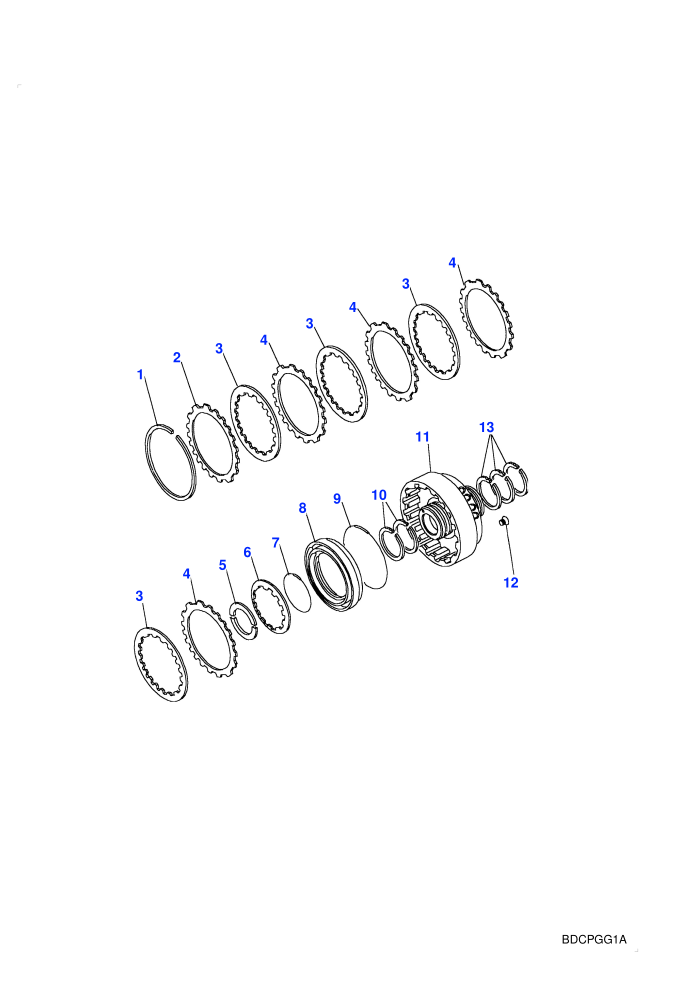 Brakes 'F' (4 Speed,Automatic Transmission)