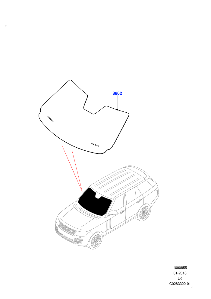 Touring Accessories ((+)CDN/USA)(Sun Blinds)((V)FROMJA000001)