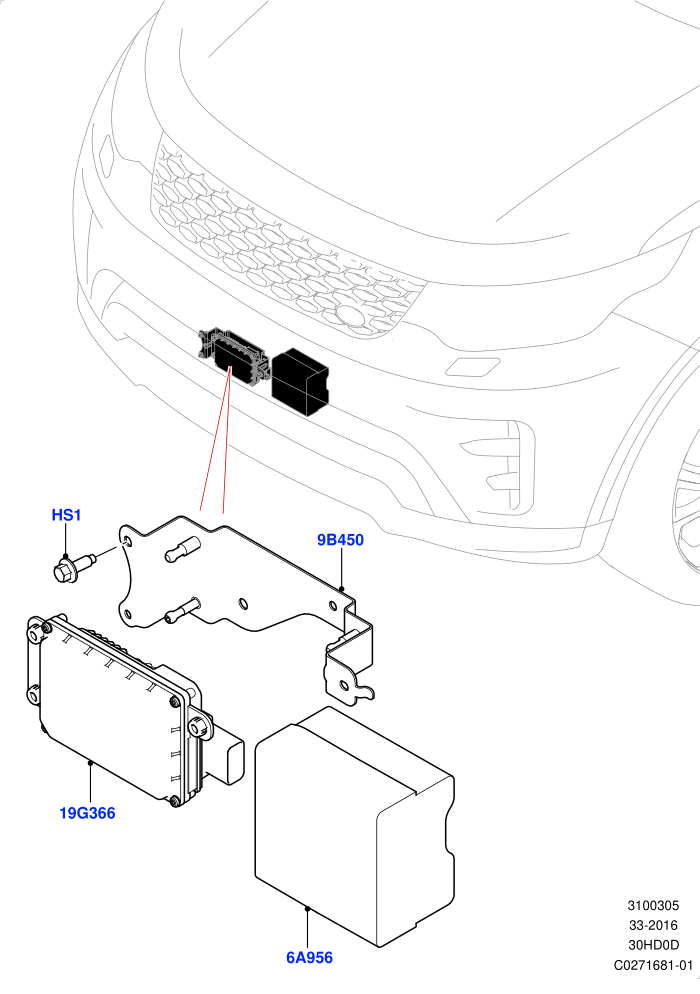 Speed Control (3.0L DOHC GDI SC V6 PETROL,ACC + Adaptive Lane Control,ACC + Stop/go,Adaptive Speed Control+Queue Assist)(Solihull Plant Build)((V)FROMHA000001)