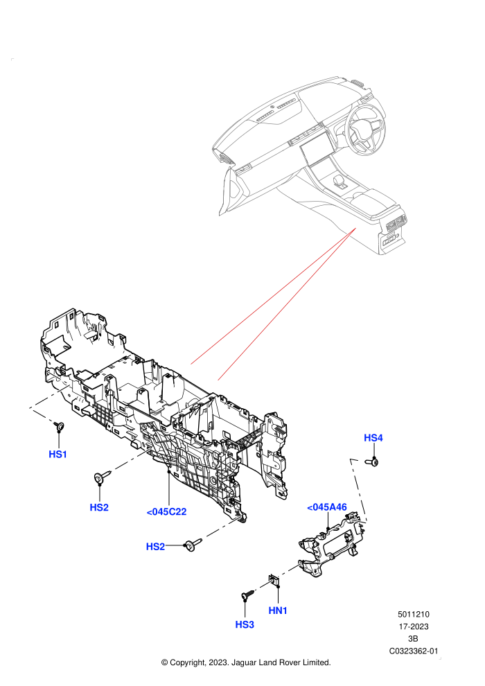 Console - Floor (Internal Components)((V)FROMRA000001)