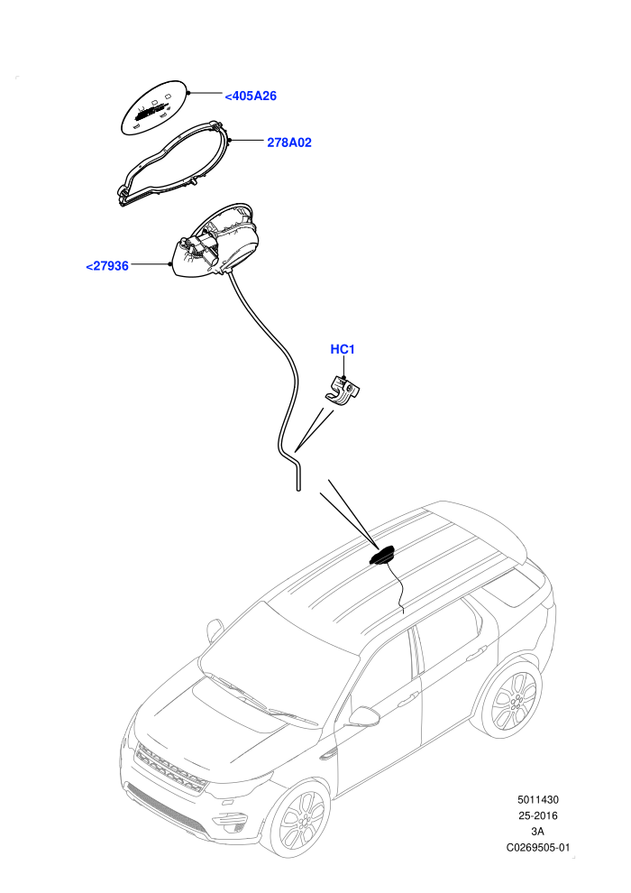 Fuel Tank Filler Door And Controls (Itatiaia (Brazil))((V)FROMGT000001)