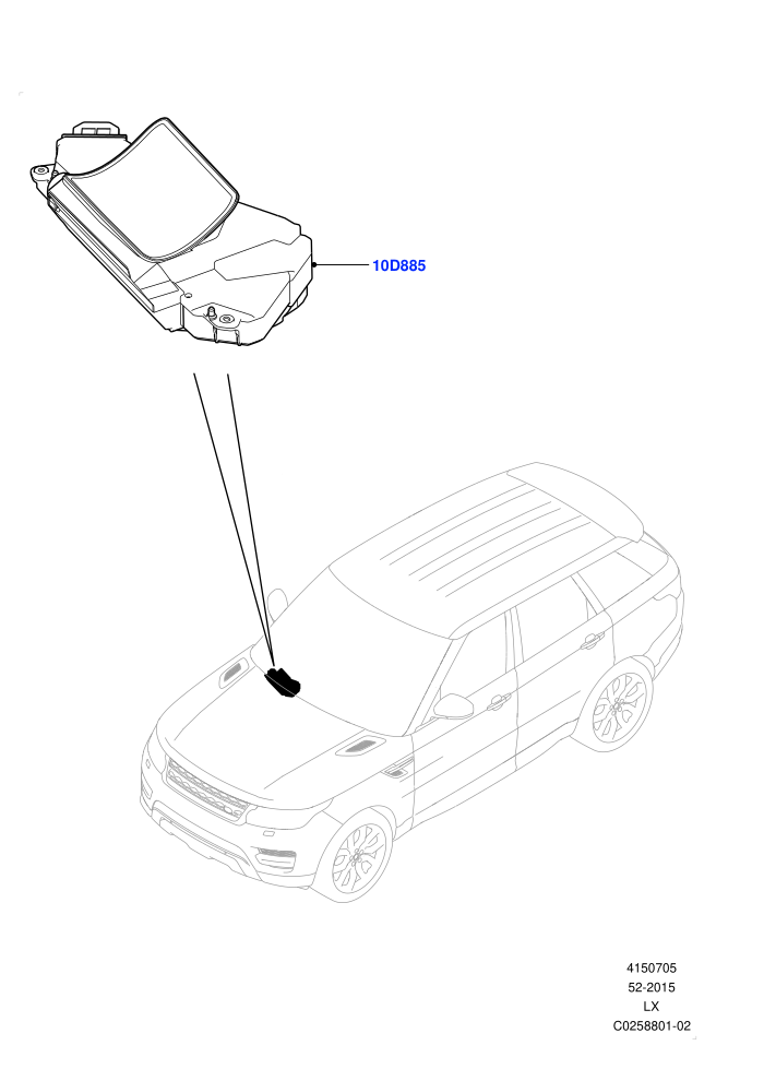 Head Up Display Module (Head Up Display)((V)FROMFA000001)
