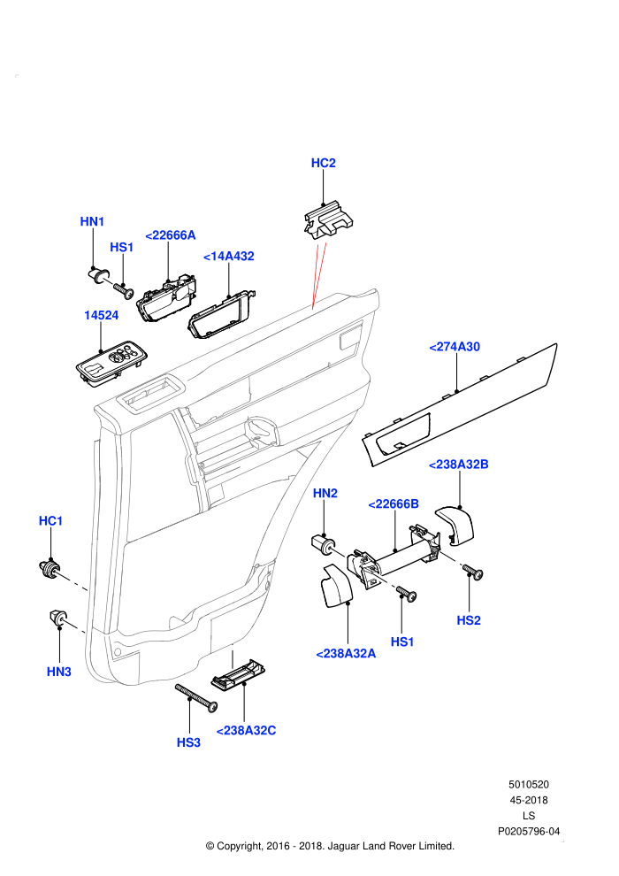 Rear Door Trim Installation ((V)FROMAA000001)