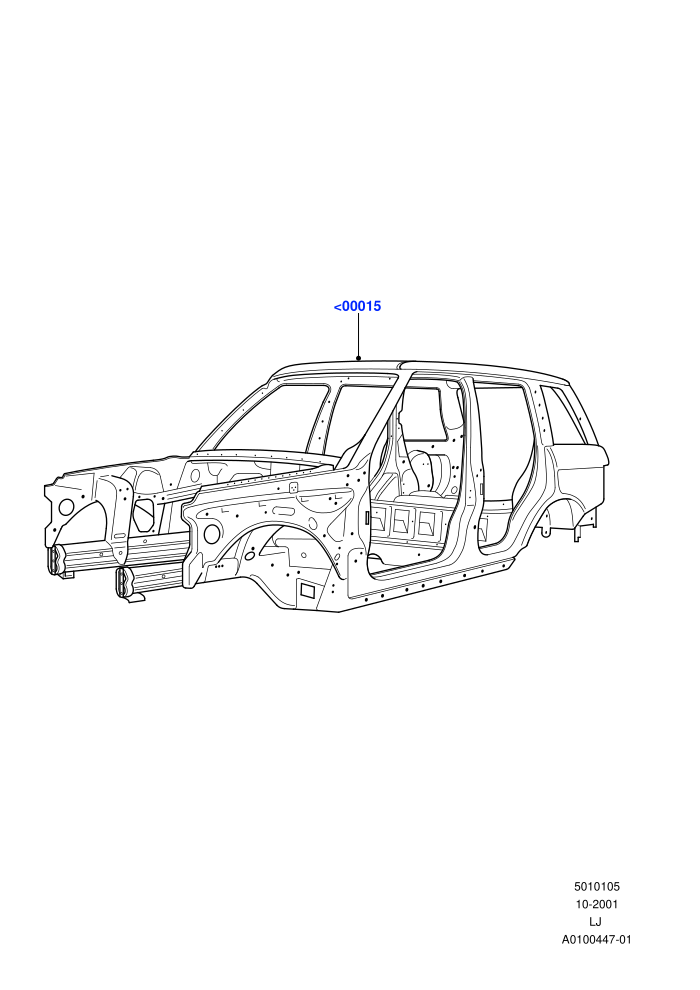 Bodyshell (Less Armoured)((V)TO9A999999)