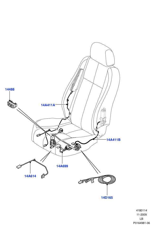 Wiring - Seats