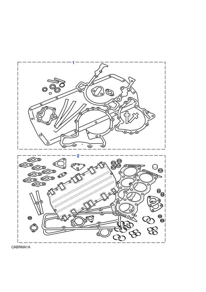 Gasket Kit (V8 EFI Petrol)