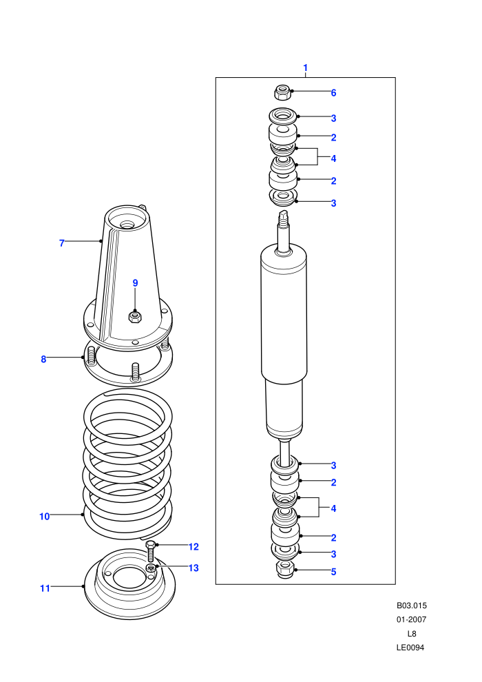 Shock Absorbers & Springs ((V)FROM7A000001)