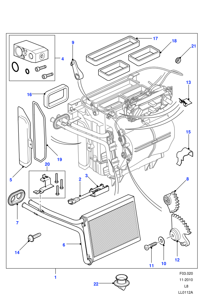Heater/Air Cond.Assy And Components ((V)FROM7A000001)