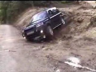 Land Rover Freelander 2, легкий off road