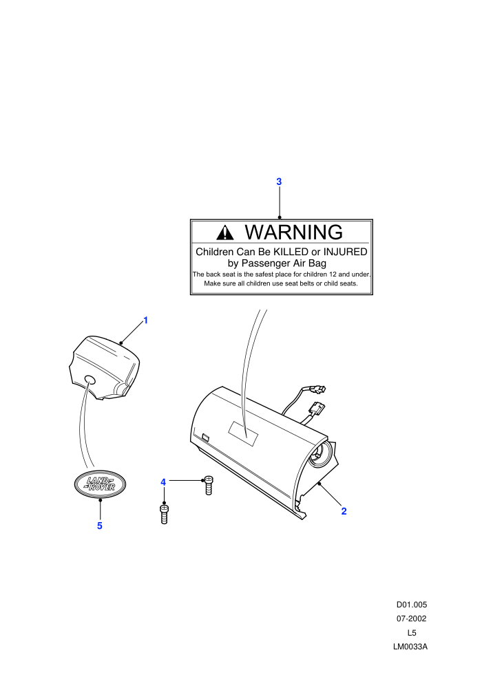 Air Bag-Single Point Sensing