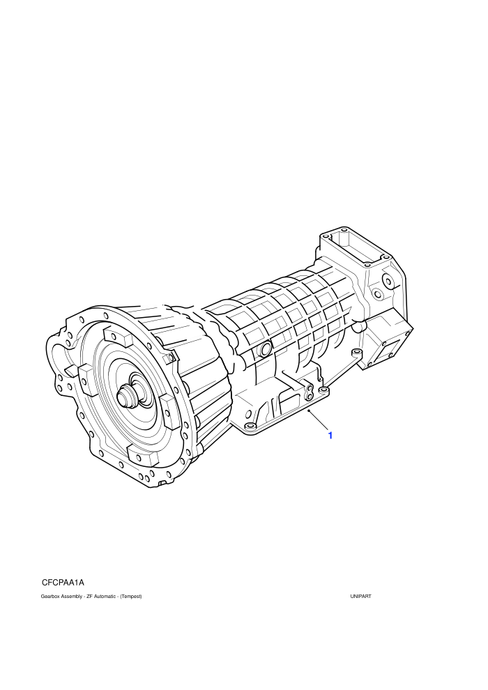 Gearbox Assembly (Automatic Transmission)