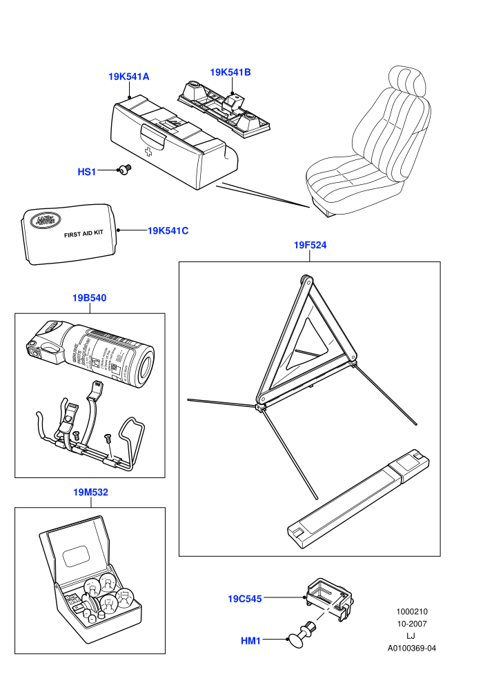 Emergency And Safety Equipment (Internal Components)((V)TO9A999999)